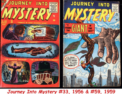 Journey Into Mystery #33 & #56