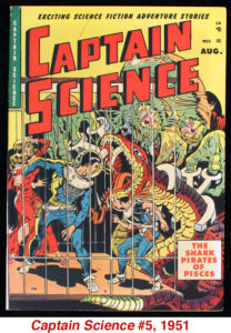 Avon comic Captain Science #5, 1951 with Wally Wood cover