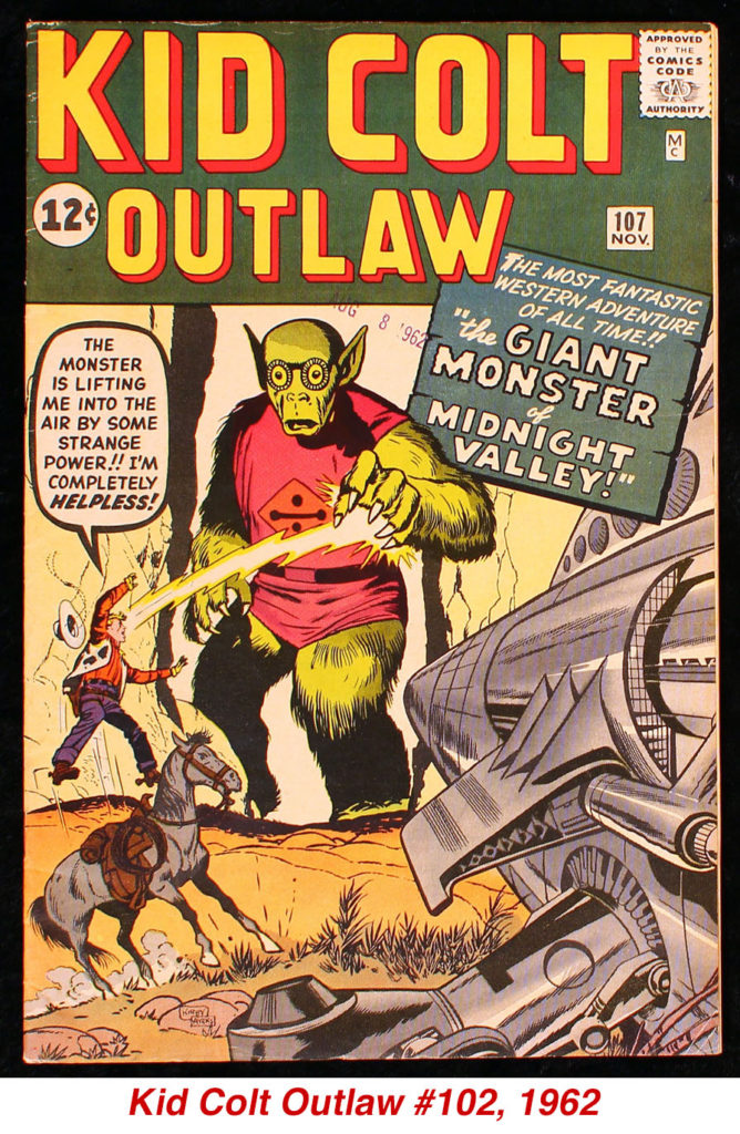 Kid Colt Outlaw #102, 1962