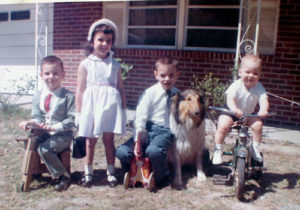 Lewis Forro at 303 Edgewater Road in Savannah, GA in 1961