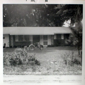 Lewis Forro's house in Savannah, GA mid 1960s soon to contain 3,200 Marvel comic books