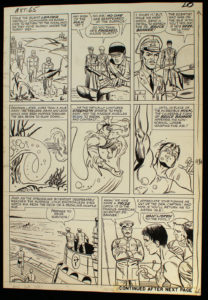 Tales To Astonish #66 Hulk original art