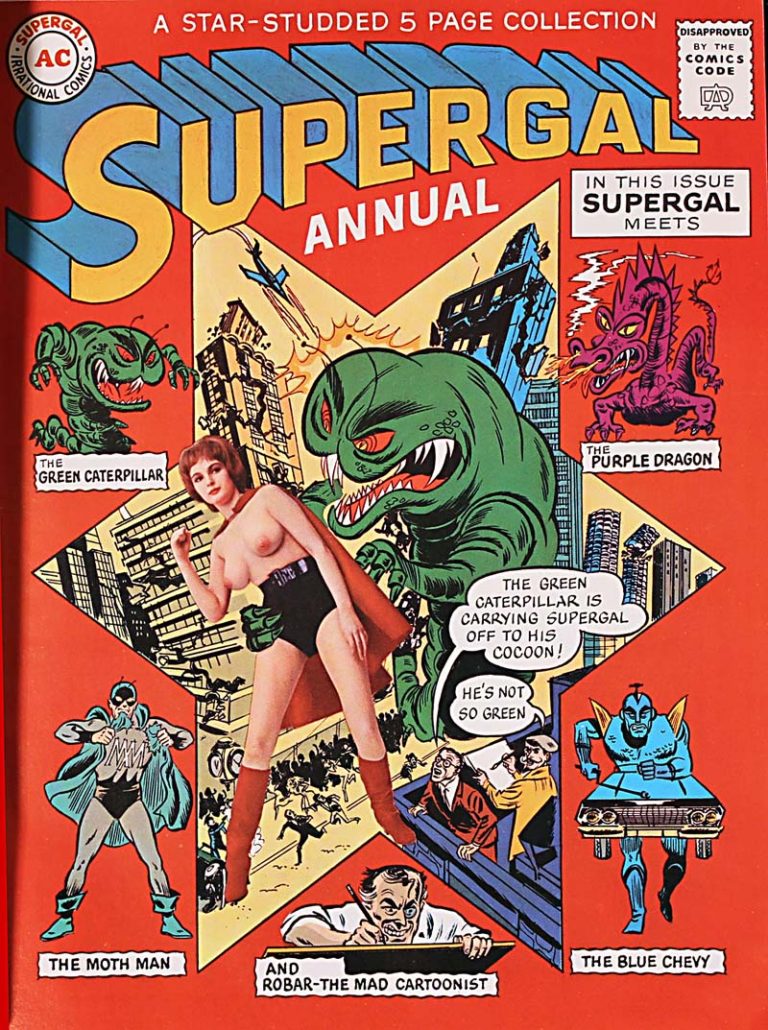 Supergal Annual parody from Rogue magazine 1963