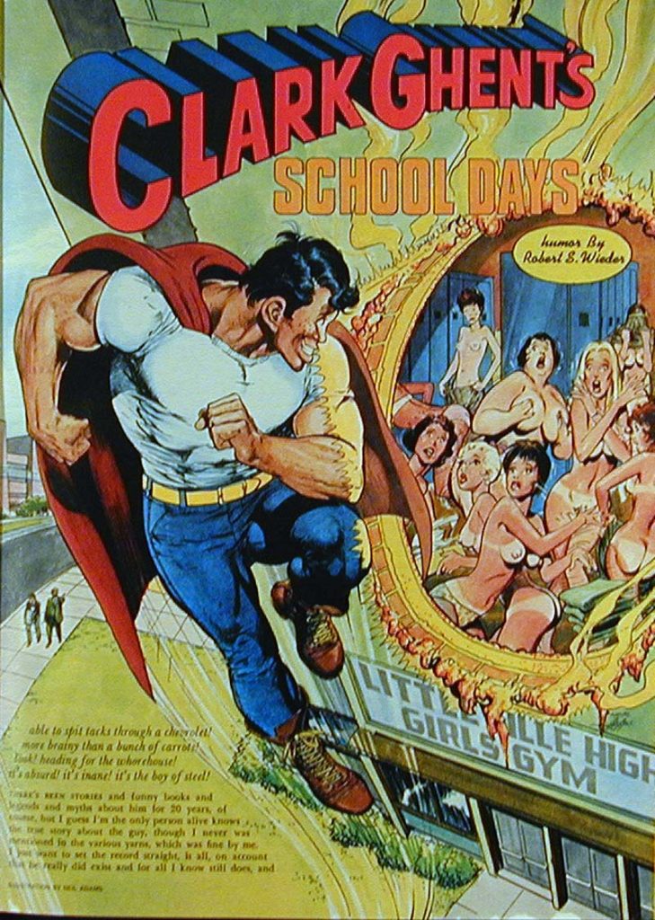 Clark Ghent's school days from Playboy 1975