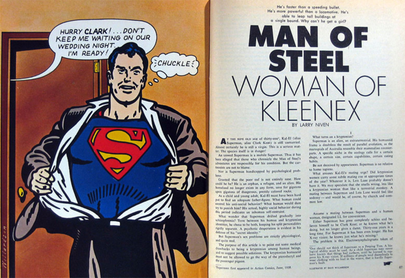 Man of Steel, Woman of Kleenex from Knight 1969