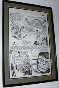 Tales To Astonish #73 Hulk splash page original art