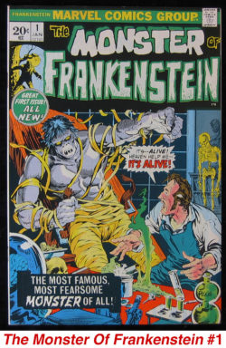 The Monster Of Frankenstein #1, 1973