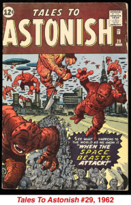 Tales To Astonish #29 with great Jack Kirby cover