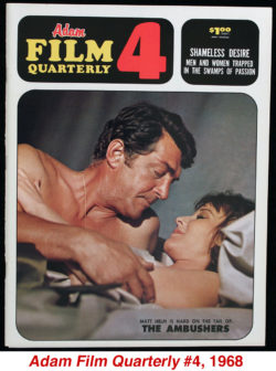 Adam Film Quarterly #4, 1968 Dean Martin cover