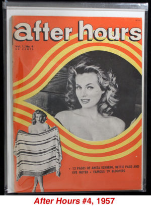 After Hours #4, 1957 Forrrest J. Ackerman articles