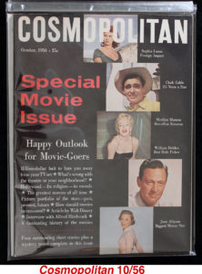 Cosmopolitan 10/56 special movie issue