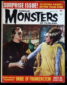 Monster Magazines Famous Monsters February 1963