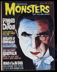 Monster Magazines Famous Monsters #30, 1964 Bela Lugosi cover