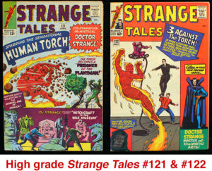 Strange Tales #121 & #122 from Maurice Henault