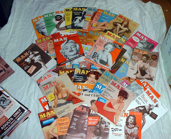 Modern Man adult magazine from the 1950s and 1960s