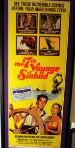 7th Voyage of Sinbad insert poster