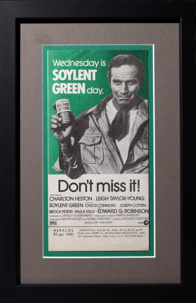 Charlton Heston ad for Soylent Green